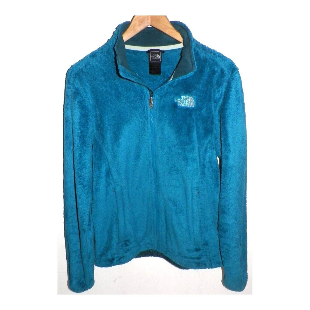 Women's M The North Face Osito Fleece Jacket Blue Teal AAHY 2013